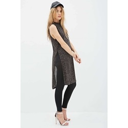 Đầm Slub Knit High-Slit Midi Dress | Thời trang - Trang sức