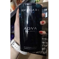 Gel tắm gội hương nước hoa BVL aqua pourhomme 200ml          | Chăm sóc da mặt và body