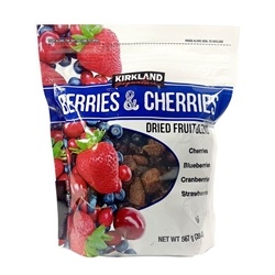  Trái Cây Tổng Hợp Kirkland Signature Berries & Cherries Dried Fruit Blend 567g | Các loại rau, quả, củ