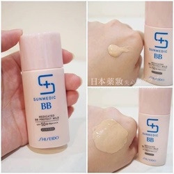 Kem chống nắng trang điểm Shiseido Sunmedic Medicated BB Protect Mild 30ml | Da mặt