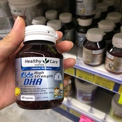 Viên uống DHA Healthy Care 60 viên  | sữa và thực phẩm ăn dặm cho bé 
