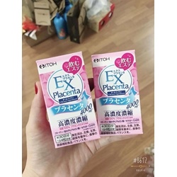 Viên uống nhau thai Ex Placenta Itoh hũ 120 vien  | Sức khỏe -Làm đẹp