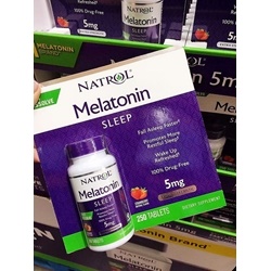 VIÊN NGẬM GIÚP NGỦ NGON NATROL MELATONIN SLEEP 5MG  | Thuốc bổ