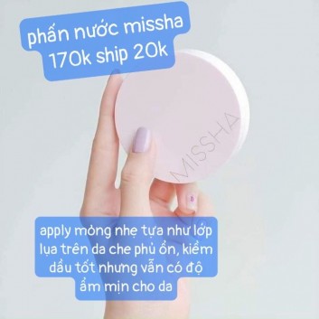 Cushion Missha số 21 | Kem lót/nền