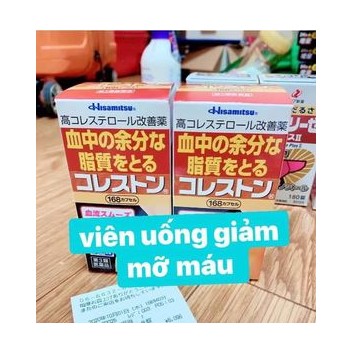 Viên uống giảm mỡ máu Hisamitsu, Nhật Bản | Các loại khác