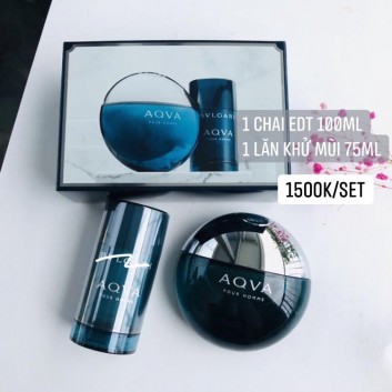 Bvlgari aqua pour homme gift set | Nước hoa nam giới