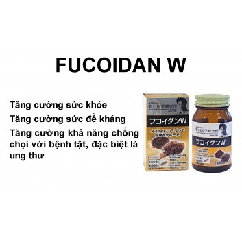 Viên tảo Fucoidan Noguchi  | Thực phẩm chức năng