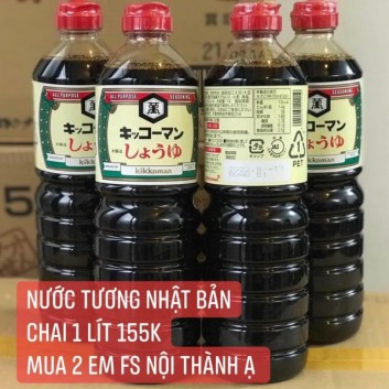 Nước tương Kikoman Nhật Bản | Các loại rau, quả, củ