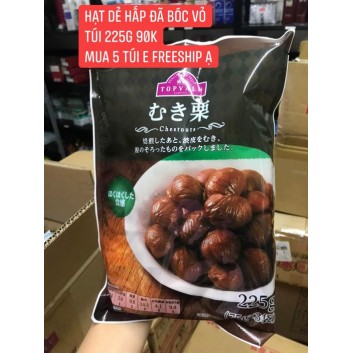 Hạt dẻ hấp đã bóc vỏ 225 gram | Các loại rau, quả, củ