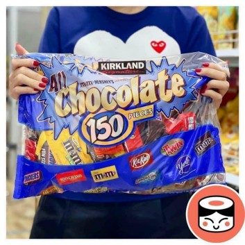 Kẹo All Chocolate Kirkland 2,55kg Mỹ | Các loại bánh kẹo, socola