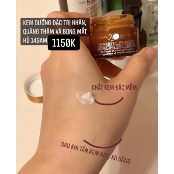 Kem Mắt Giảm Nếp Nhăn Kiehls Powerful Wrinkle Reducing Eye Cream | Da mặt