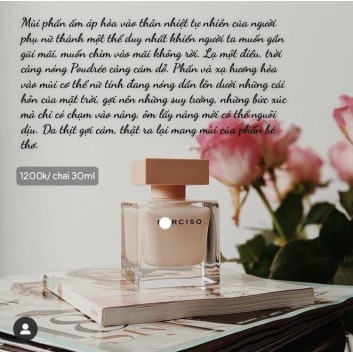 Nar.ci.so poudree EDP 30ml | Nước hoa nữ giới