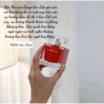 Nar rouge edt 30ml | Nước hoa nữ giới