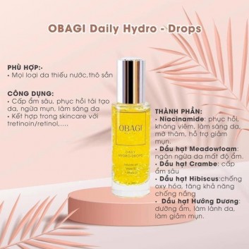 Obagi Daily Hydro Drops 30ml | Da mặt