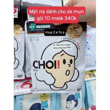 Mặt nạ dành cho da mụn Hadabisei Choi | Da mặt