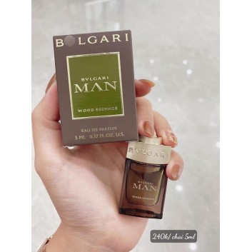 Nước hoa mini BVL man wood essence edp | Nước hoa mini