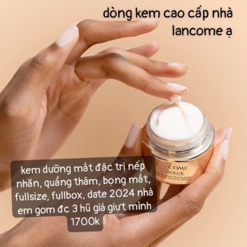 Kem dưỡng mắt đặc trị nếp nhăn, quầng thâm Lancome | Body