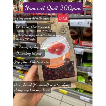 Nam việt quất 200g | Các loại bánh kẹo, socola