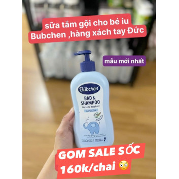 Tắm gội cho trẻ sơ sinh  Bubchen, 400ml  | Đồ dùng của bé