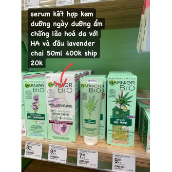 Hàng order- Serum Garnier Bio | Da mặt