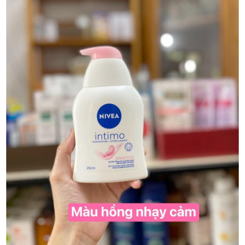 Dung dịch vệ sinh phụ nữ Nivea Đức màu hồng | Body