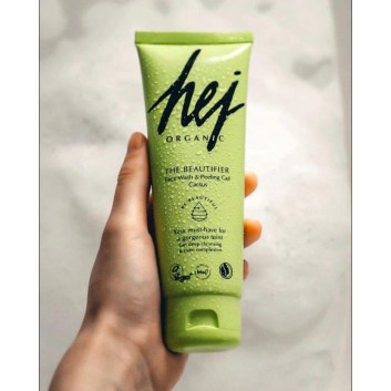 Gel rửa mặt Hej organic The Beautifier Face Wash & Peeling Gel 125ml | Da mặt
