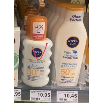 Hàng order-Kem chống nắng Nivea babies & kids | Da mặt