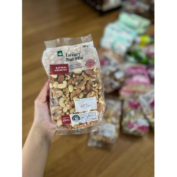  Hạt hỗn hợp Woolworths Luxury mix nut   | Các loại rau, quả, củ