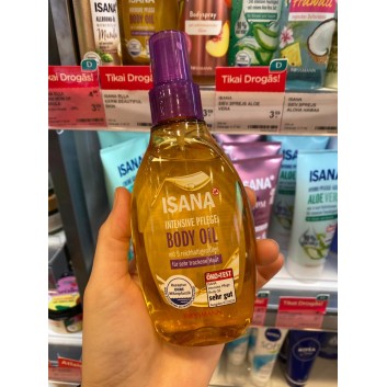 LAT- Dầu dưỡng da Isana Body oil | Body