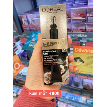 LAT- Kem dưỡng vùng mắt Loreal kem cây lăn massage | Da mặt
