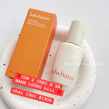 Tinh chất Sulwhasoo The First 15ml | Da mặt