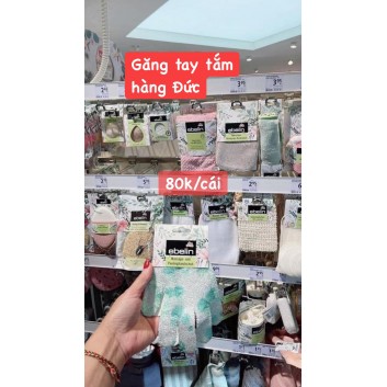Găng tay tắm Ebelin Đức | Body