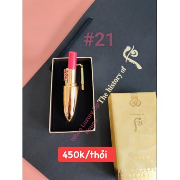 Son Whoo Luxury Lip Rouge 21: Coral Pink (Hồng san hô) | Son môi