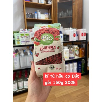 Kỉ tử hữu cơ Đức gói 150g | Các loại bánh kẹo, socola