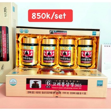 Cao hồng sâm 365 hộp 4 chai | Các loại khác