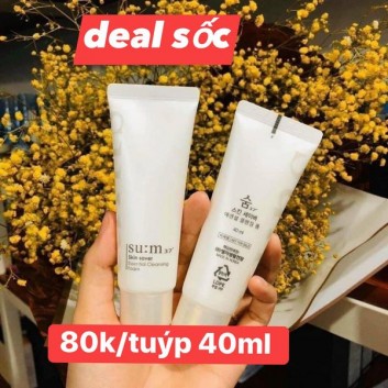 Sữa rửa mặt trắng da S:um 37 Whipping Deep Cleansing Foam | Da mặt