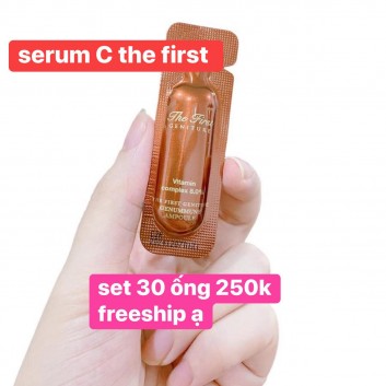 Bộ 30 ống serum C The First | Da mặt