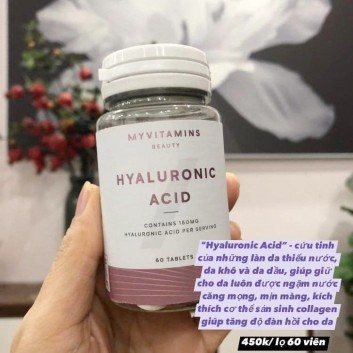 Viên cấp nước Hyaluronic Acid My Vitamins 60 viên | Các loại khác