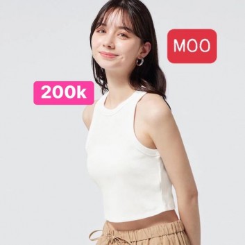 Hàng order-Áo ba lỗ cổ vuông Gu | Quần áo cho nữ