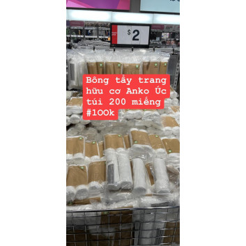 Bông tẩy trang Anko | Da mặt