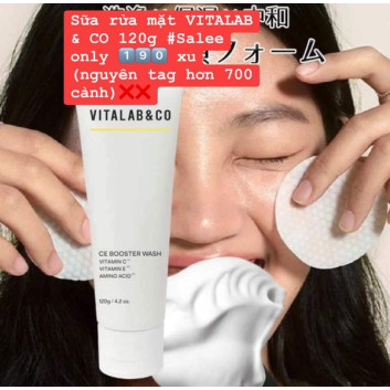 Sữa rửa mặt Vitalab 120g | Da mặt