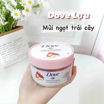 Tẩy tế bào chết body Dove hương lựu | Body
