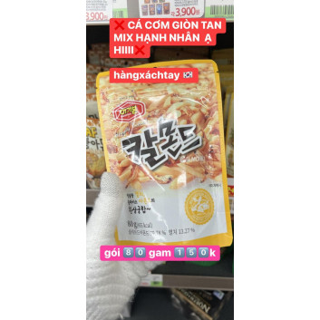 Cá cơm tẩm hạnh nhân 80g | Hàng gia dụng