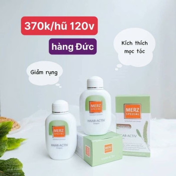 Viên uống kích thích mọc tóc,giảm rụng Merz Spezial 120 viên | Tóc