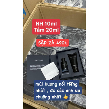 Giftset nước hoa Sauvage | Nước hoa nam giới