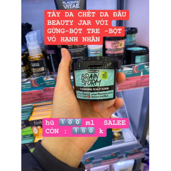 LAT-Tẩy da chết da đầu Beauty Jar 100ml | Tóc