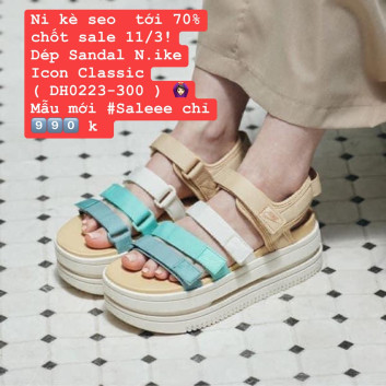 Dép Sandal Nike Icon Classic ( DH0223-300 ) | Giày dép cho nữ