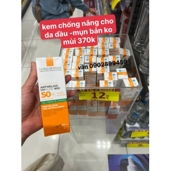 Kem chống nắng La Roche Posay Anthelios UVMune400 Oil Control Gel | Da mặt