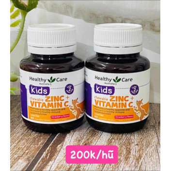 Viên bổ sung kẽm và vitamin Healthy Care | Các loại khác