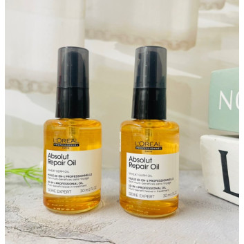 Dầu dưỡng tóc Loreal Absolut Repair Oil 30ml | Tóc
